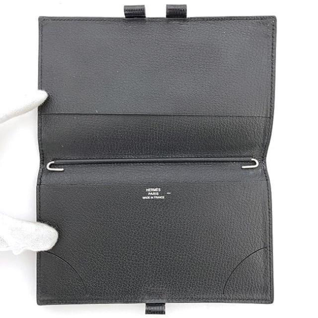 エルメス 手帳カバー アジェンダ PM ec-22146 ブラック 美品 レザー
