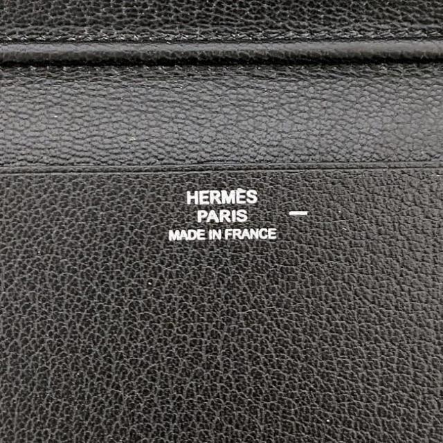 エルメス 手帳カバー アジェンダ PM ec-22146 ブラック 美品 レザー