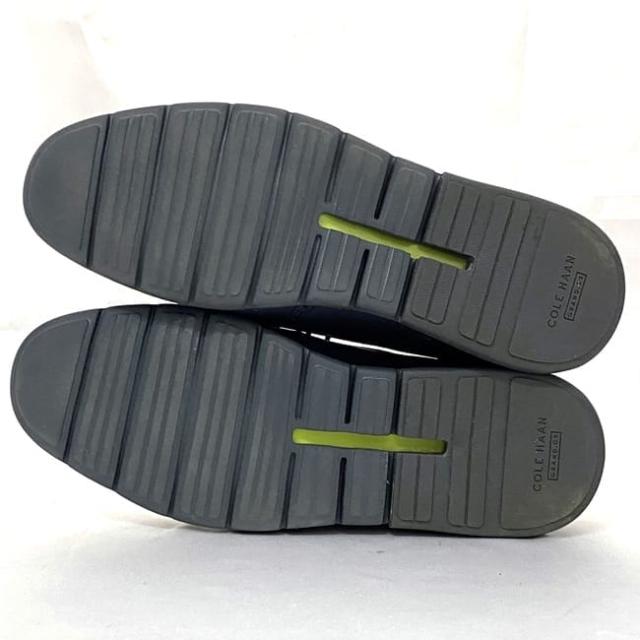 コールハーン シューズ ec-22162 ネイビー C12699 美品 26.5cm レザー 中古 COLE HAAN 靴 ビジネスシューズ 紐 メンズ 男性 アパレル 小物 紺色 革 通勤 通学 仕事 シンプル お洒落 ブランドシューズ エレガント カジュアル 高級感 上品 ブランド 本物 鑑定済み