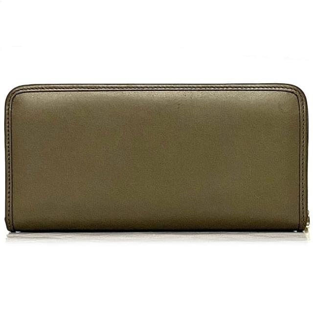 人気　ロエベ　長財布　アマソナ　レザー　グレー　アナグラム　ラウンドファスナー LOEWE ロエベ 長財布 ラウンドファスナー アナグラム 型押しロゴ