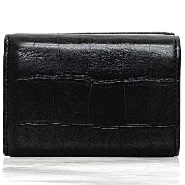 美品 バレンシアガ 2つ折り財布 ブラック メンズ レディース ユニ