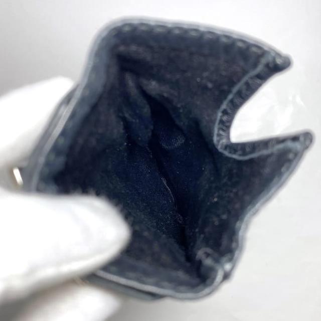 エルメス 手袋 ec-22416 ブラック シルバー金具 ケリー 美品 レザー