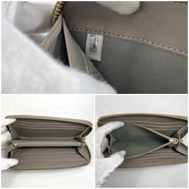 ジミーチュウ ラウンドファスナー 長財布 ec-22525 ベージュ フィリパ