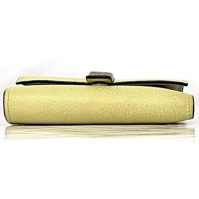 ロエベ 三つ折り 財布 ec-22526 イエロー アナグラム C660S86X01