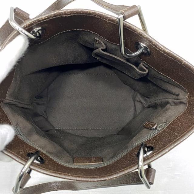 グッチ トートバッグ ec-22591 ベージュ ブラウン 120840 美品