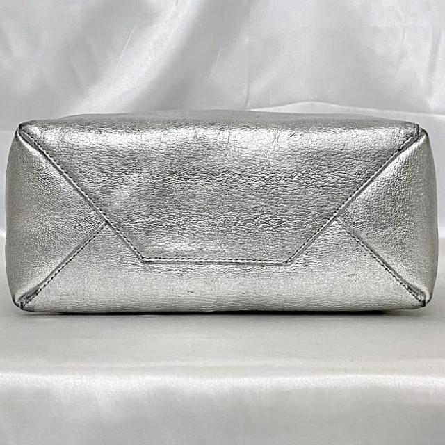 セリーヌ トートバッグ バーティカルカバ スモール ec-22663 シルバー