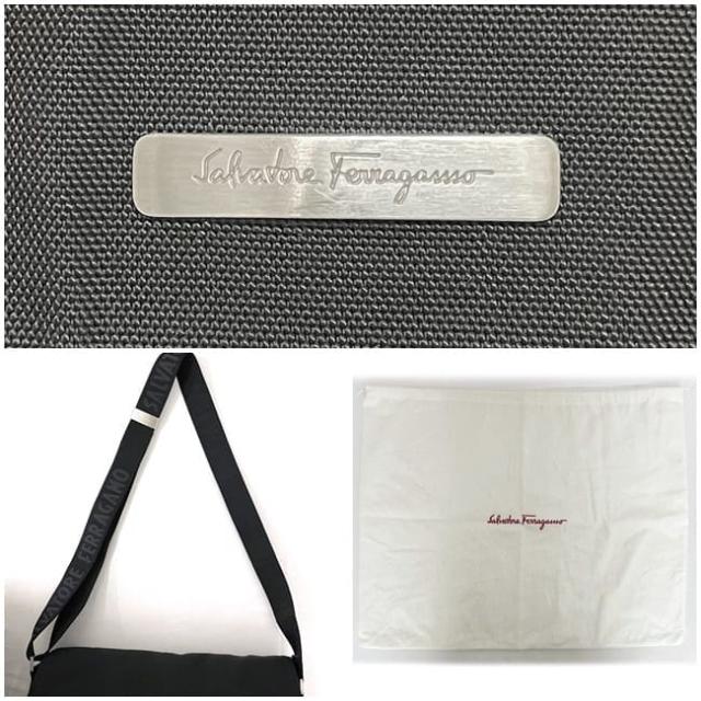 サルヴァトーレ フェラガモ メッセンジャー バッグ ec-22724 ブラック