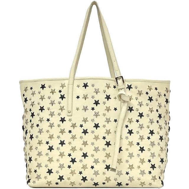JIMMY CHOO ジミーチュウ　トートバッグ　レザー　スタッズ　肩掛け JIMMY CHOO ジミーチュウ トートバッグ レザー スタッズ 肩掛け