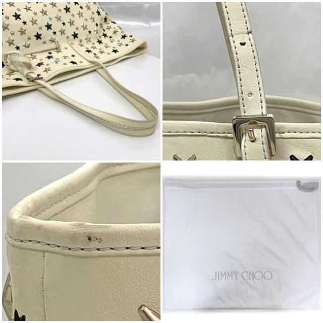 ジミーチュウ トートバッグ ソフィア ec-22763 クリームホワイト 美品
