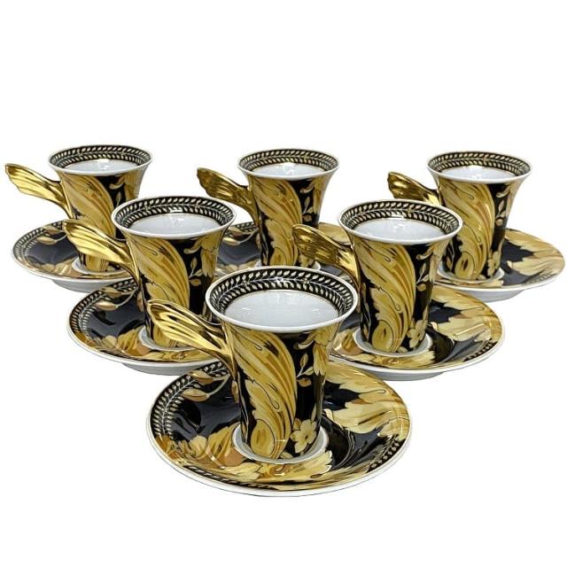 ヴェルサーチ ローゼンタール カップ＆ソーサー 6客 セット ec-22808