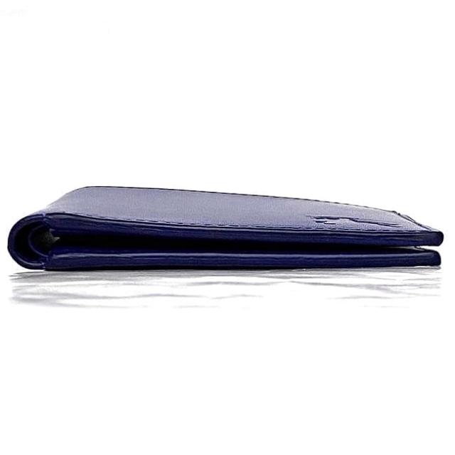 バーバリー 二つ折り 財布 ec-22838 ブルー 8078347 1 札入 未使用 美