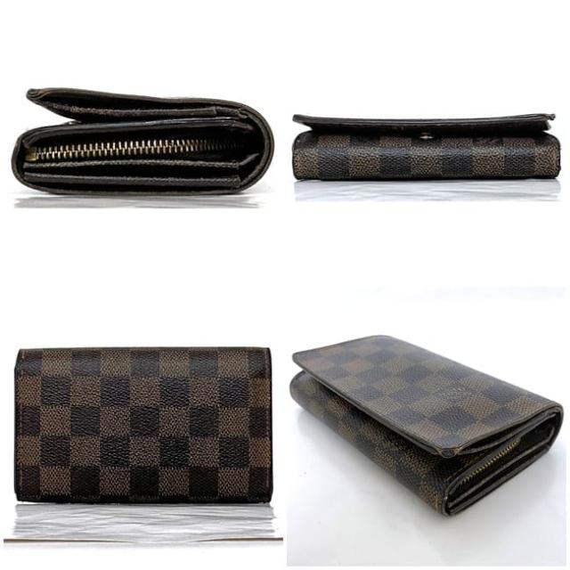 ルイ ヴィトン 二つ折り 財布 ポルトフォイユ トレゾール ec-22878