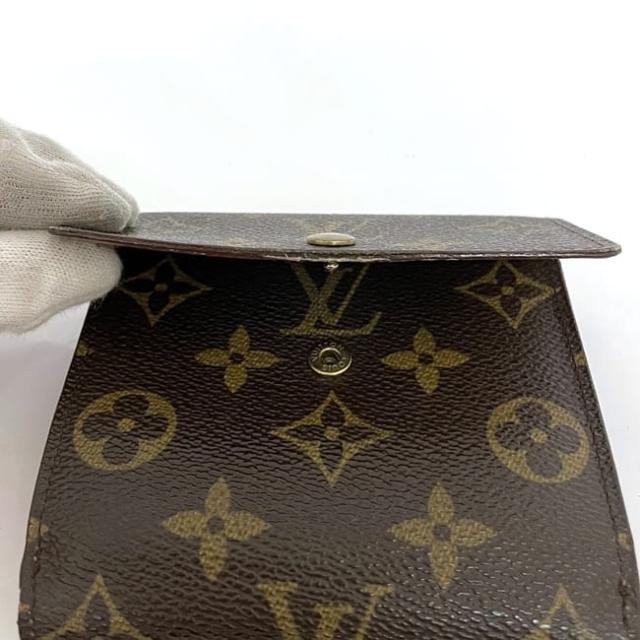 訳アリ ルイヴィトン ポルトモネビエ Wホック 折り財布 M61660 616