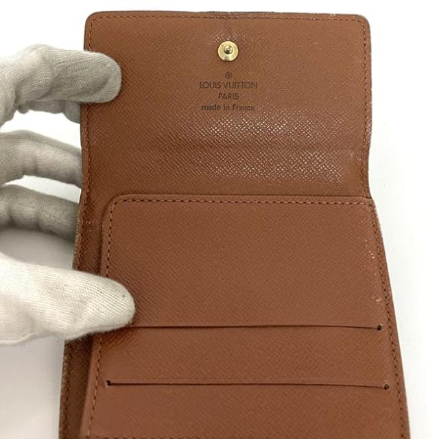 訳アリ ルイヴィトン ポルトモネビエ Wホック 折り財布 M61660 616