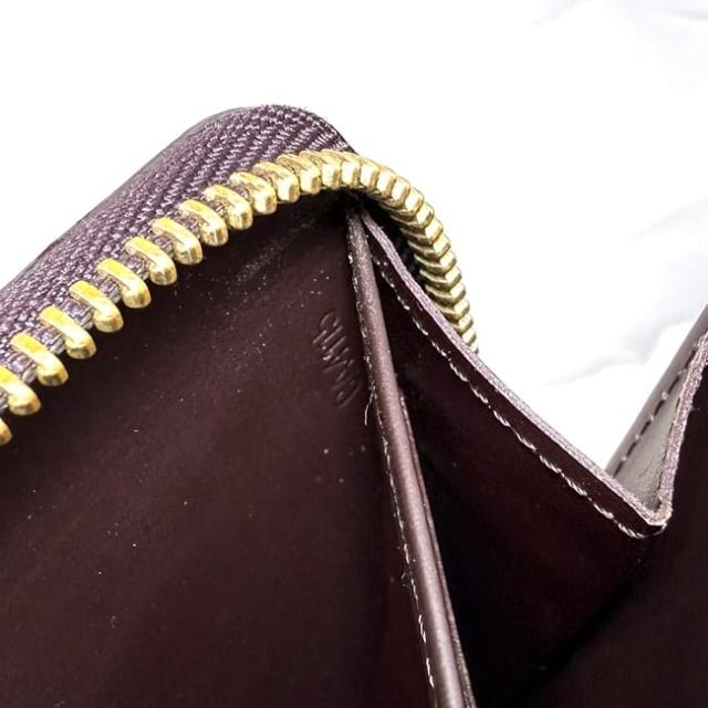 ルイヴィトン ヴェルニ ジッピーウォレット モノグラム 茶 長財布 M93522 ルイヴィトン ヴェルニ ジッピーウォレット モノグラム 茶 長財布