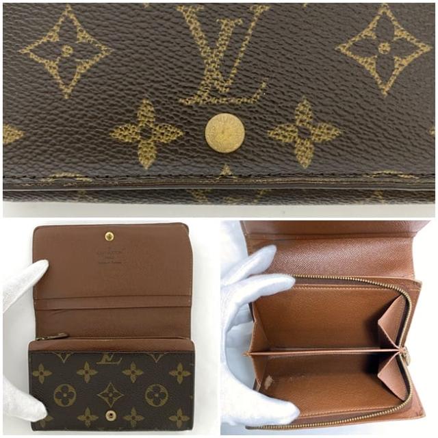 ルイヴィトン　ポルトモネ　ビエ　トレゾール　M61736 モノグラム　二つ折財布 ルイヴィトン ポルトモネ ビエ トレゾール M61736 モノグラム 二つ折