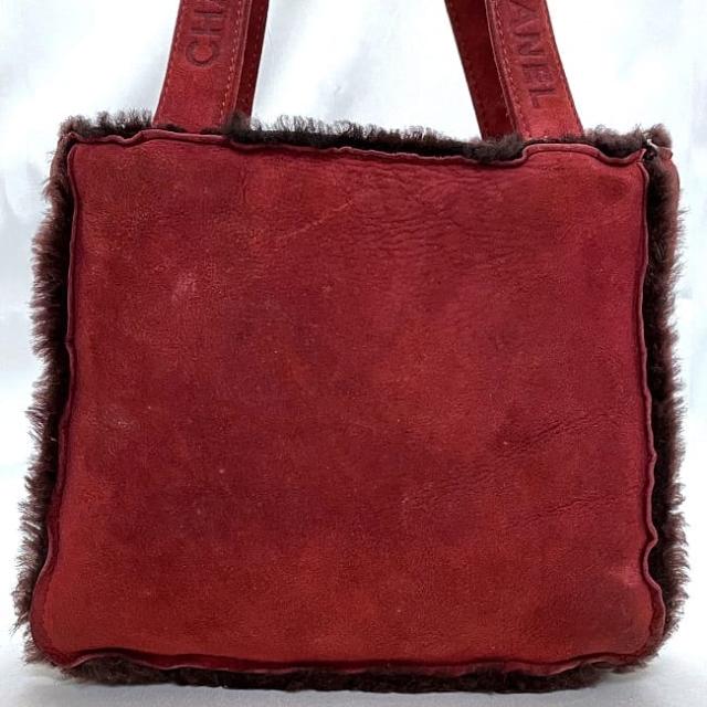 シャネル ムートンバッグ ハンドバッグ ec-22957 レッド 美品 5番台 ムートン ファー 中古 5063459 CHANEL ヴィンテージ 赤 ミニ バッグ シンプル ロゴ 軽い レディース レア ミニバッグ ミニトート ファーバッグ ブランド 本物 鑑定済み シャネル ムートンバッグ ハンドバッグ ec-22957 レッド 美品 5番台