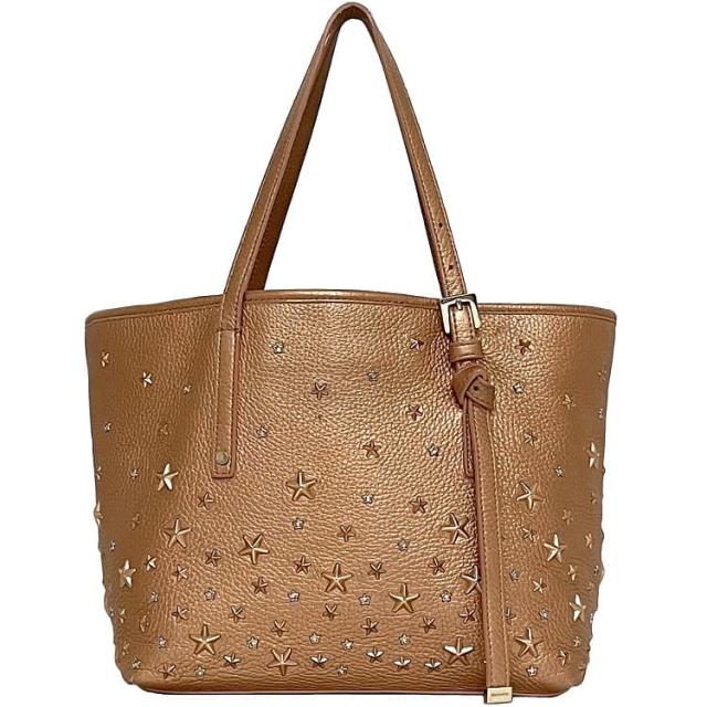 ジミーチュウ トートバッグ サシャS レザー JIMMY CHOO ジミーチュウ SASHA⁄S サシャ カーキグレー ハンドバッグ