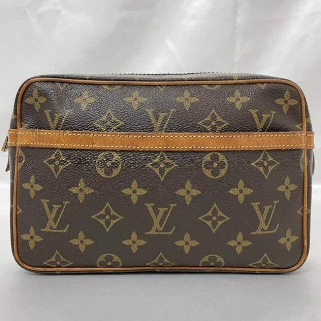 ルイヴィトン LOUIS VUITTON クラッチバッグ モノグラム柄 トゥルーストワレット23 M47524 ブラウン ルイヴィトン トゥルーストワレット23 クラッチバッグ モノグラム