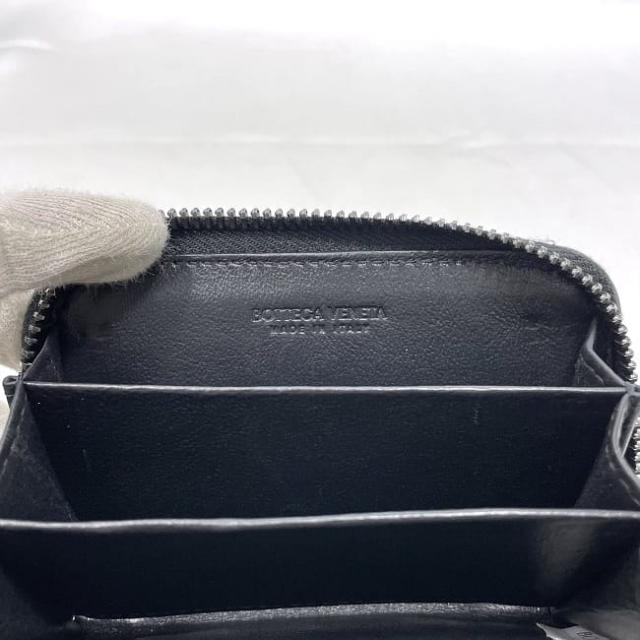 ボッテガヴェネタ コインケース ec-23082 ブラック イントレチャート