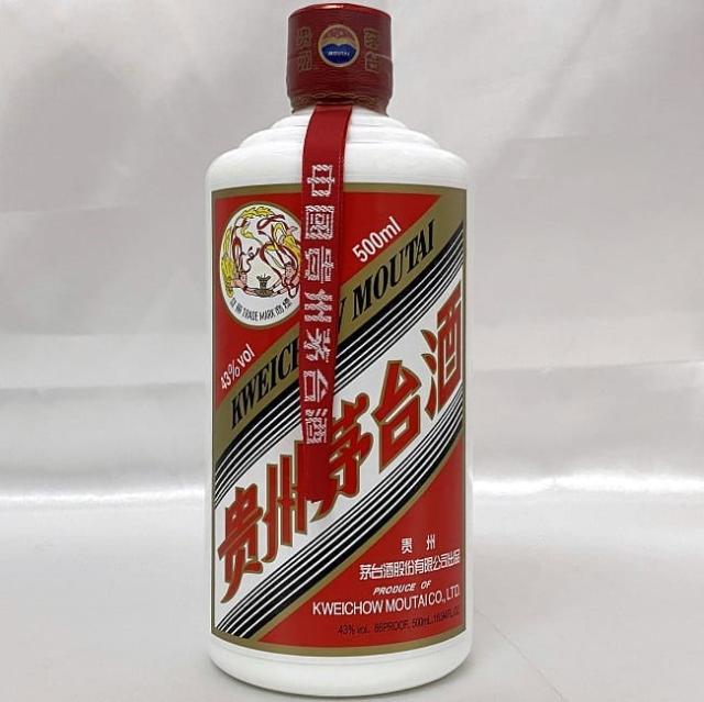 マオタイ酒 天女ラベル 貴州茅台酒 白酒 未開封 未開栓 内容量 500ml