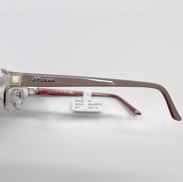 ブルガリ メガネ フレーム ec-23150 ピンクゴールド ピンクベージュ