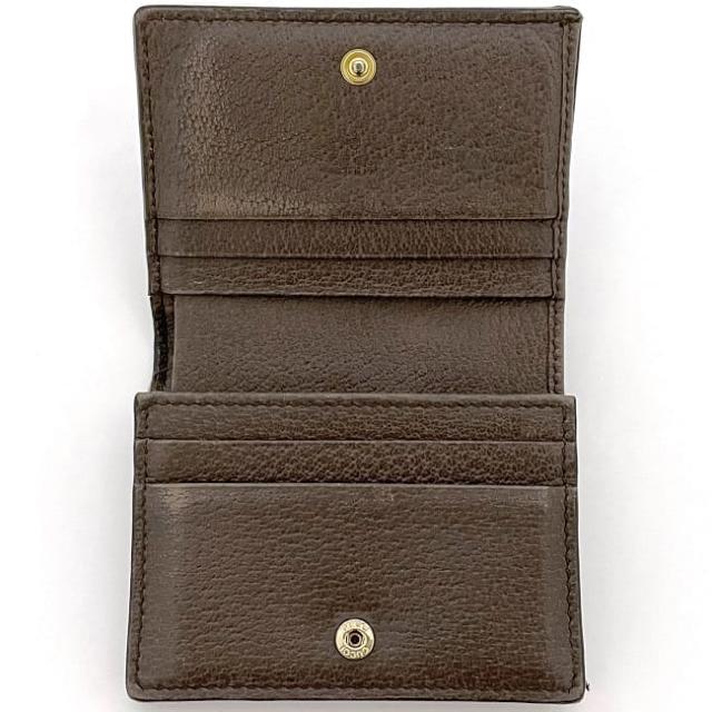 グッチ 二つ折り 財布 ec-23230 ベージュ ブラウン シェリー GG