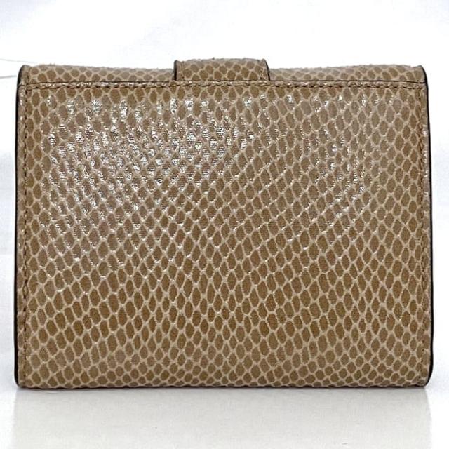 ジミーチュウ 三つ折り 財布 ec-23308 ピンクベージュ OLPF 028 未使用