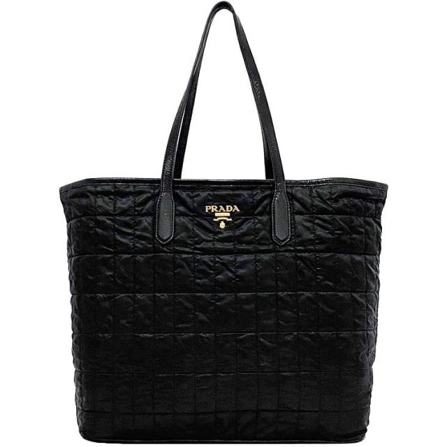 美品】PRADA ナイロントートバッグ ブラック 黒