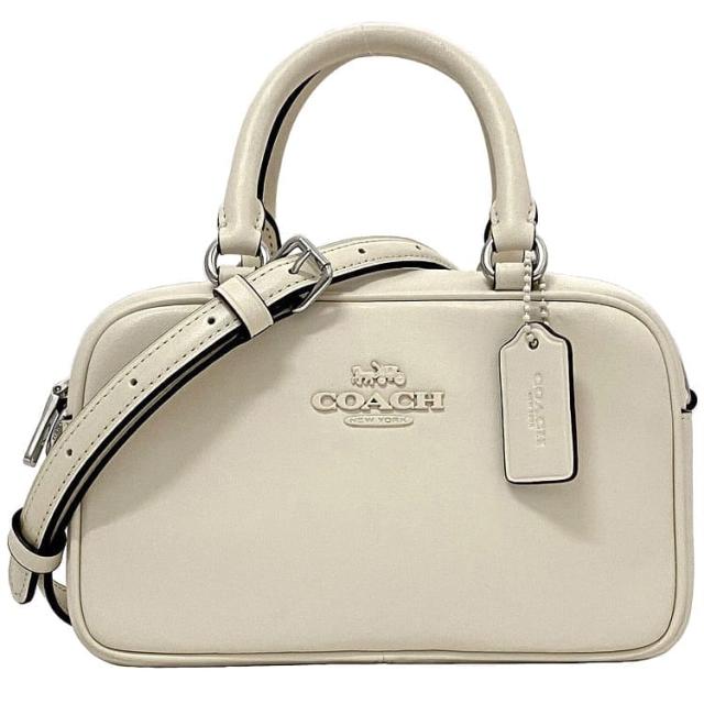 コーチ　ハンドバッグ　白　新品　訳あり　アイボリーCOACH コーチ COACH アウトレット ハンドバッグ ショルダーバッグ 2WAY