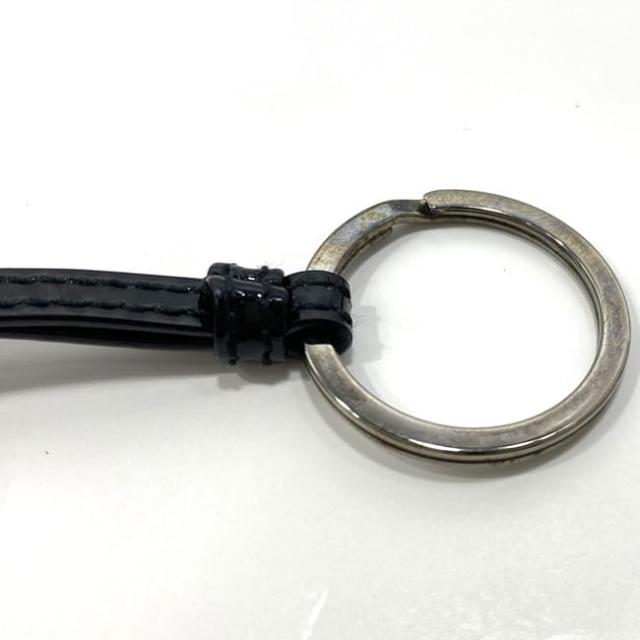 プラダ キーホルダー ec-23422 オレンジ シルバー ブラック 美品