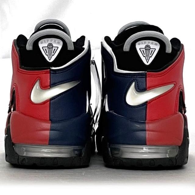 ナイキ スニーカー モア アップテンポ '96 ec-23468 ブラック ネイビー レッド ユニバーシティレッド DJ4400-001 未使用 27.5cm US9.5 天然皮革 合成皮革 合成樹脂 合成底 Sランク NIKE メンズ 靴 シューズ モアテン 定番 人気 ブランド 本物 鑑定済み