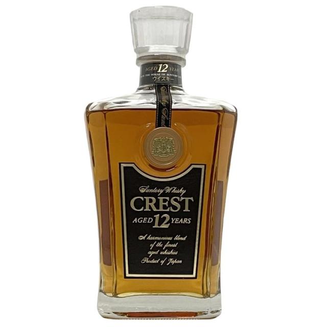【未開栓】Sunbury Whisky CREST 12 Years サントリー 未開栓 Suntory CREST サントリー クレスト 12年 ウイスキー