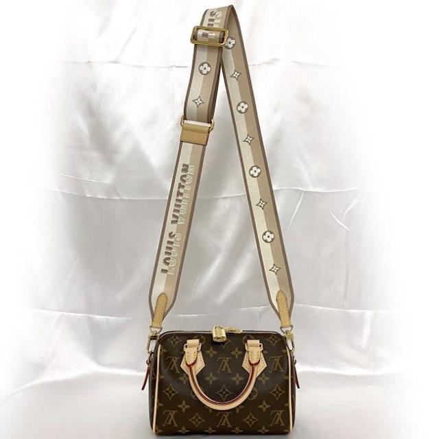 ルイヴィトン モノグラム ハンドバッグ ミニスピーディ 本物 斜めがけ