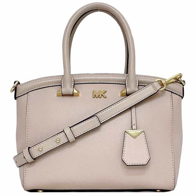 マイケルコース ２way バッグ f-21201 ピンク 30S9GYRS1L 美品 トートバッグ レザー 中古 MICHAEL KORS 自立 ショルダーバッグ 肩掛け フ