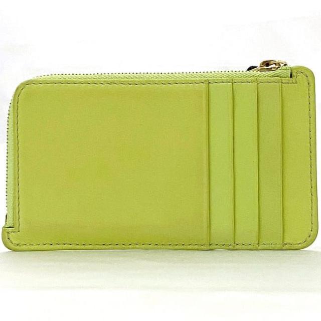 ロエベ LOEWE ケース　グリーン×イエロー LOEWE ロエベ コインカードホルダー L字ファスナー フラグメント