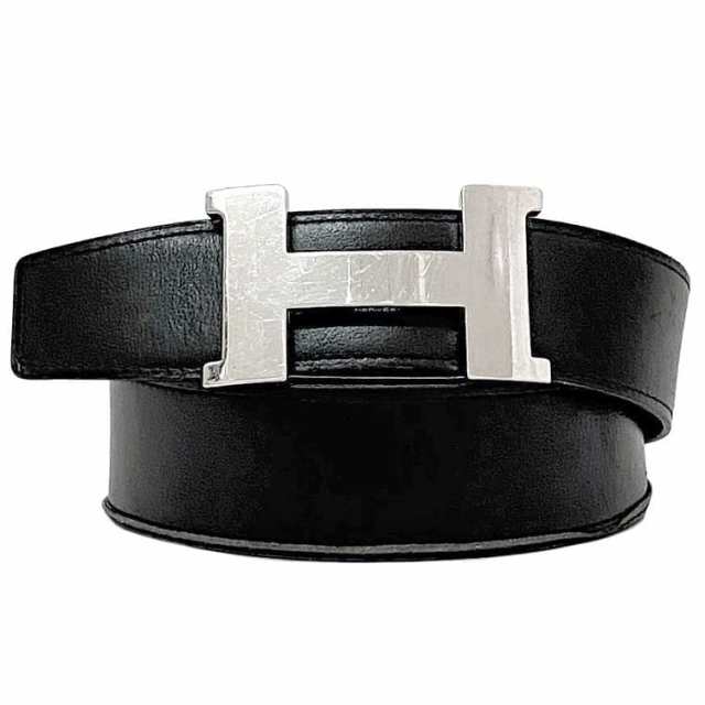 新品未使用】☆HERMES☆ベルト コンスタンス Hバックル ブラック