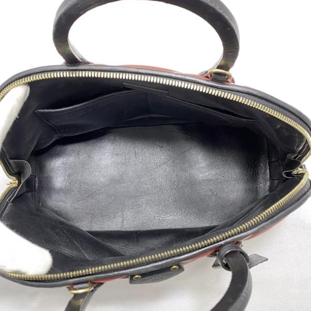 ルイ ヴィトン ハンドバッグ アルマ PM f-22474 レッド ブラック