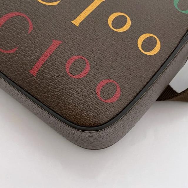 グッチ ボディバッグ f-22549 ブラウン 100周年記念 602695 未使用 美品 レザー Sランク 527066 GUCCI ロゴ 茶色 100 記念 限定 クロスボディ ファスナー マルチカラー ショルダーバッグ ベルトバッグ レディース メンズ 本革 ブランド 本物 鑑定済み グッチ ボディバッグ f-22549 ブラウン 100周年記念 602695 未使用 美