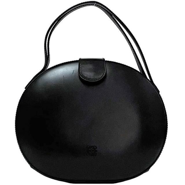美品】LOEWE ロエベ ハンドバッグ アナグラム ブラック 黒 【公式通販】