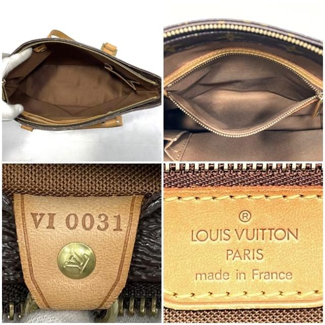 ルイ ヴィトン トートバッグ カバピアノ f-22908 ブラウン モノグラム