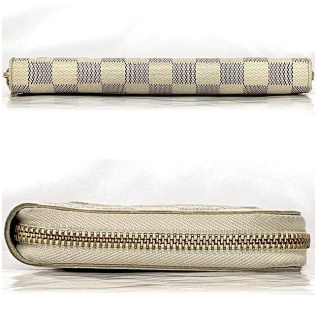 ルイ ヴィトン ラウンドファスナー 長財布 ジッピー オーガナイザー f-22936 グレー ホワイト ダミエ アズール N60012 美品 財布 ダミエキャンバス 中古 CA0142 LOUIS VUITTON ファスナー 白 ロゴ 大容量 ラージ 女性 男性 定番 人気 ブランド 本物 鑑定済み ルイ ヴィトン ラウンドファスナー 長財布 ジッピー オーガナイザー f