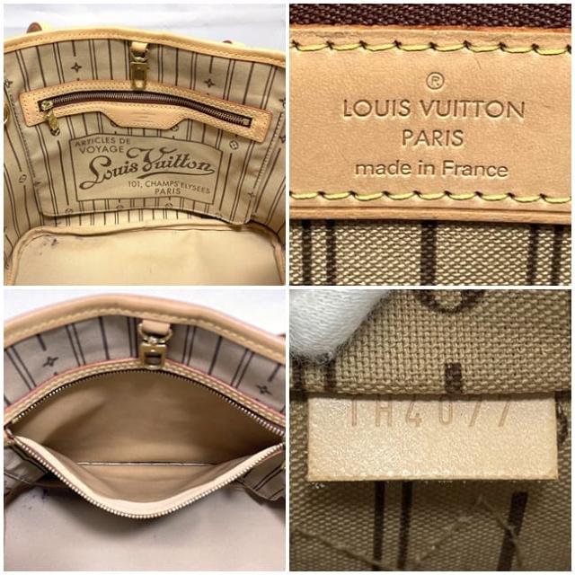 ルイ ヴィトン トートバッグ ネヴァーフル PM f-22938 ブラウン