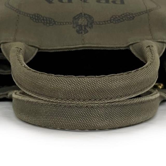 プラダ 2way バッグ カナパ トート f-22949 カーキ CANAPA 1BG439 美