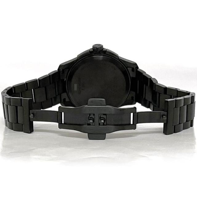 グッチ 腕時計 Ｇタイムレス f-23041 ブラック 126.2 YA126274 美品 時計 SS 中古 クオーツ 1883**** GUCCI メンズ 日付 クロノ クロノグラフ 電池式 QZ 黒文字盤 アナログ 男性 スモールセコンド 箱付き デイト 動作確認済み ブランド 本物 鑑定済み