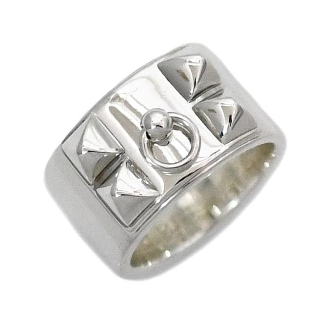 エルメス リング コリエドシアン H f-23162 シルバー COLLIER DE