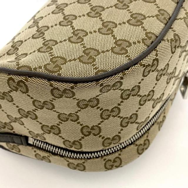 グッチ ボディバッグ f-23317 ベージュ ブラウン GGキャンバス 630915