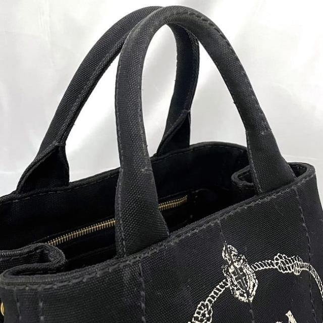 プラダ 2way バッグ カナパトート f-23337 ブラック NERO カナパ