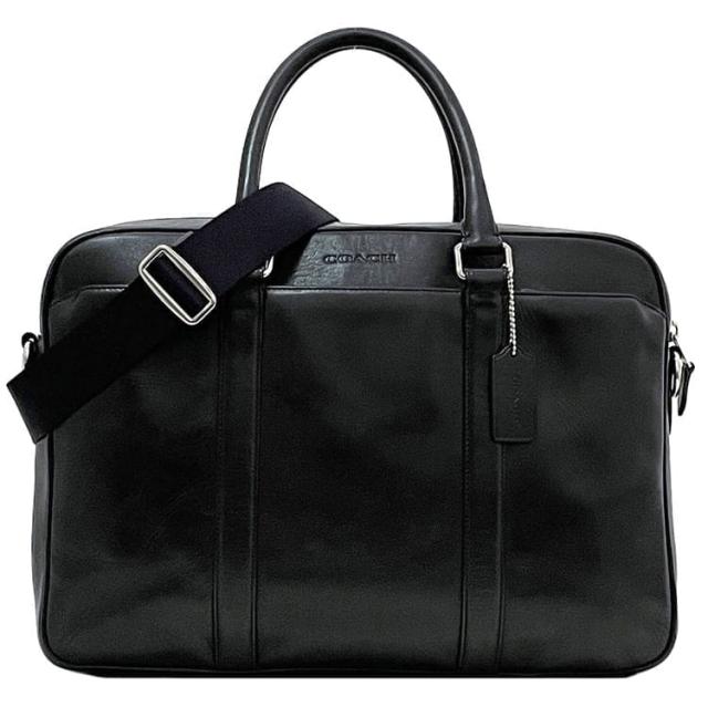 COACH ブラック ビジネスバッグ　2way COACH ビジネスバッグ メンズ ブラック ツーウェイ コーチ コーチ