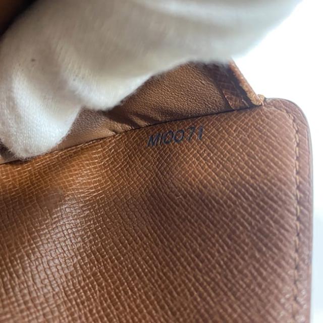 ルイ ヴィトン 財布 コンパクトジップ ec-23513 ブラウン モノグラム